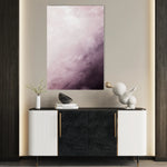 Abstract 652 Canvas Art 18" x 24" / 45 x 60 cm / Black