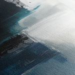 Abstract 653 Canvas Art 18" x 24" / 45 x 60 cm / Black