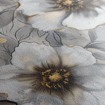 Floral 653 Canvas Art 18" x 24" / 45 x 60 cm / Black