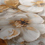 Floral 654 Canvas Art 18" x 24" / 45 x 60 cm / Black