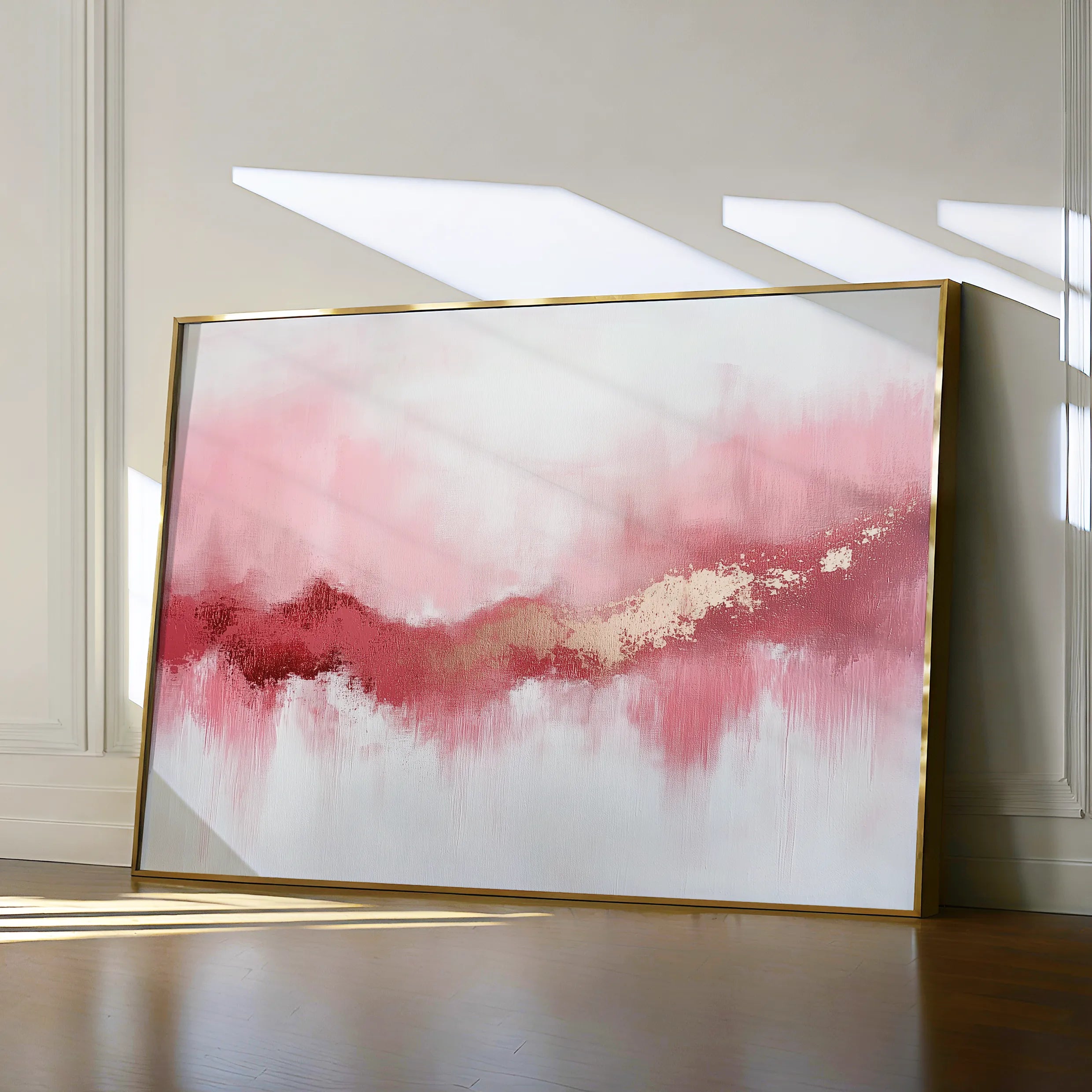Abstract 655 Canvas Art 18" x 24" / 45 x 60 cm / Black