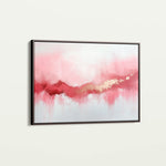 Abstract 655 Canvas Art 18" x 24" / 45 x 60 cm / Black