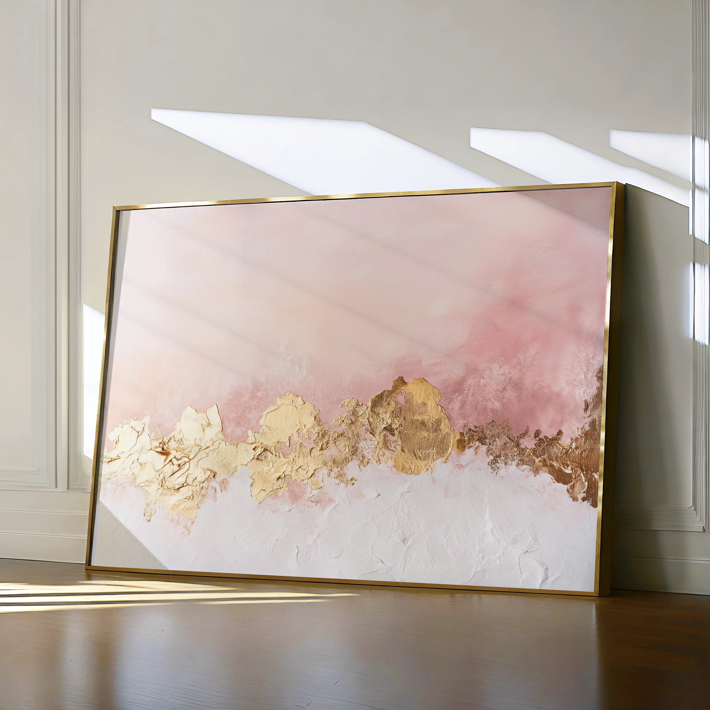 Abstract 656 Canvas Art 18" x 24" / 45 x 60 cm / Black