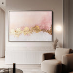 Abstract 656 Canvas Art 18" x 24" / 45 x 60 cm / Black