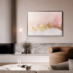 Abstract 656 Canvas Art 18" x 24" / 45 x 60 cm / Black
