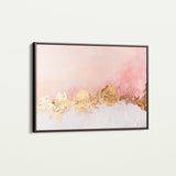 Abstract 656 Canvas Art 18" x 24" / 45 x 60 cm / Black