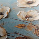 Floral 656 Canvas Art 18" x 24" / 45 x 60 cm / Black