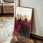 Abstract 659 Canvas Art 18" x 24" / 45 x 60 cm / Black