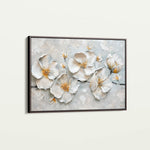 Floral 659 Canvas Art 18" x 24" / 45 x 60 cm / Black
