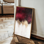 Abstract 660 Canvas Art 18" x 24" / 45 x 60 cm / Black
