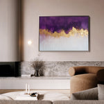 Abstract 661 Canvas Art 18" x 24" / 45 x 60 cm / Black