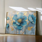 Floral 661 Canvas Art 18" x 24" / 45 x 60 cm / Black