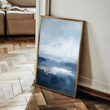 Abstract 662 Canvas Art 18" x 24" / 45 x 60 cm / Black