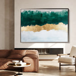 Abstract 663 Canvas Art 18" x 24" / 45 x 60 cm / Black