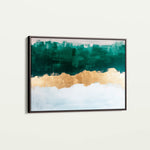 Abstract 663 Canvas Art 18" x 24" / 45 x 60 cm / Black
