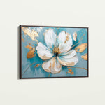 Floral 664 Canvas Art 18" x 24" / 45 x 60 cm / Black