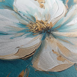 Floral 664 Canvas Art 18" x 24" / 45 x 60 cm / Black