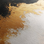 Abstract 665 Canvas Art 18" x 24" / 45 x 60 cm / Black