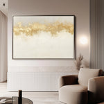 Abstract 666 Canvas Art 18" x 24" / 45 x 60 cm / Black