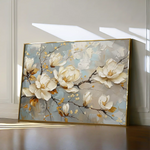 Floral 666 Canvas Art 60 x 40 cm / Black