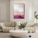 Abstract 667 Canvas Art 18" x 24" / 45 x 60 cm / Black
