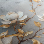Floral 667 Canvas Art 18" x 24" / 45 x 60 cm / Black