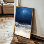 Abstract 668 Canvas Art 18" x 24" / 45 x 60 cm / Black