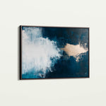 Abstract 669 Canvas Art 18" x 24" / 45 x 60 cm / Black
