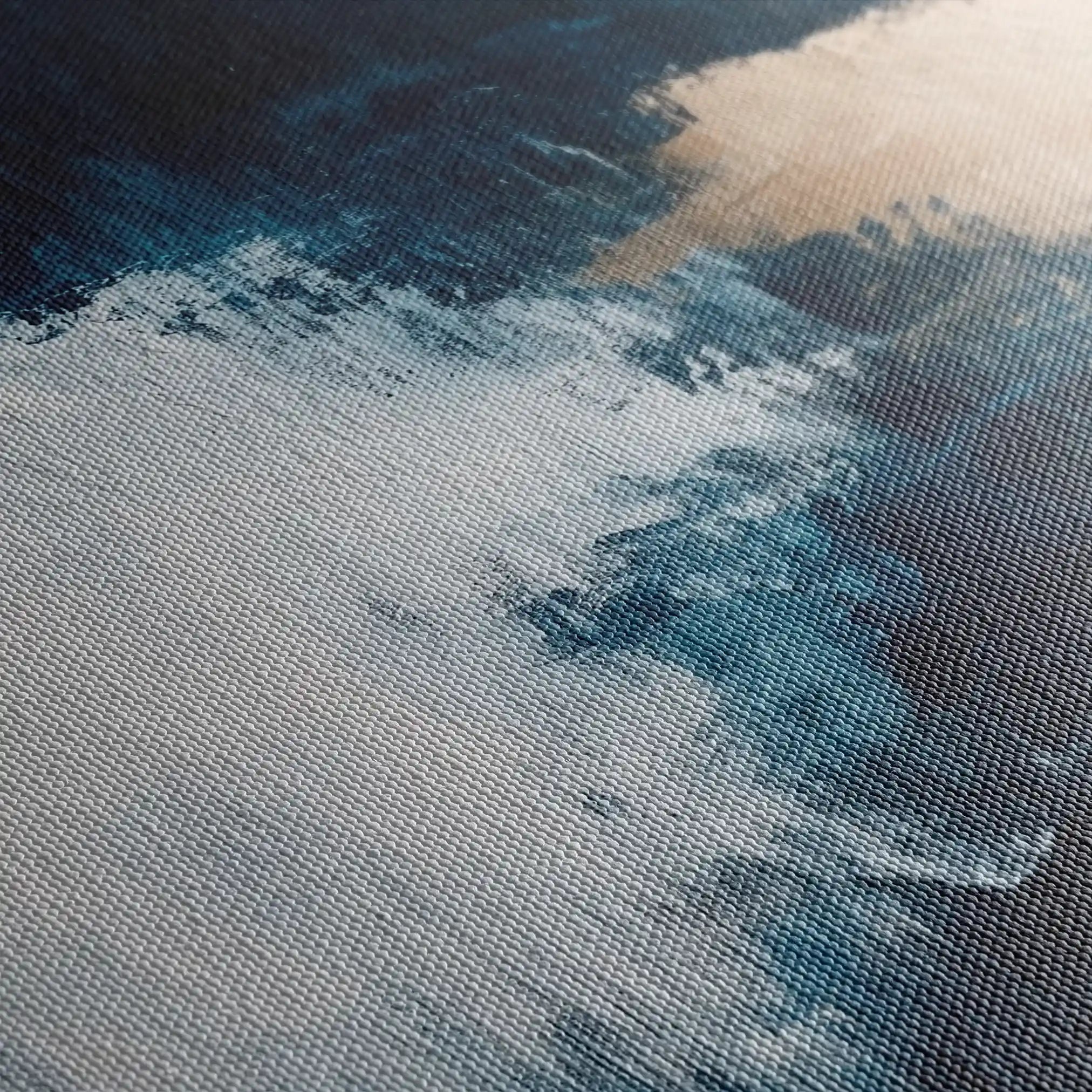 Abstract 669 Canvas Art 60 x 40 cm / Black