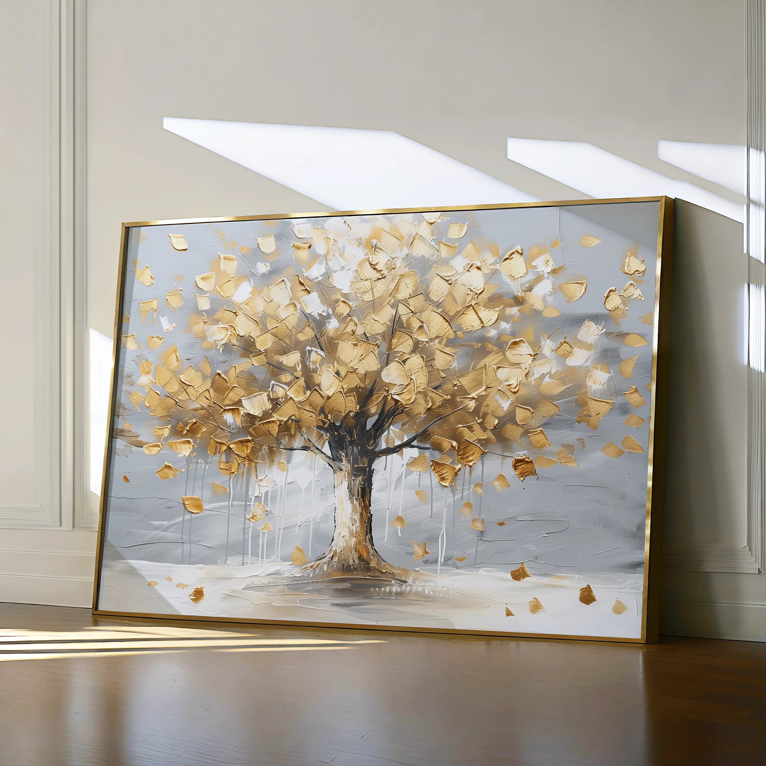 Floral 669 Canvas Art 18" x 24" / 45 x 60 cm / Black