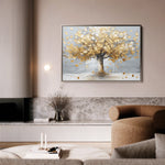 Floral 669 Canvas Art 18" x 24" / 45 x 60 cm / Black