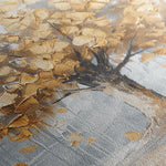 Floral 669 Canvas Art 18" x 24" / 45 x 60 cm / Black