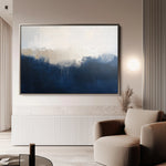 Abstract 670 Canvas Art 18" x 24" / 45 x 60 cm / Black