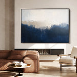 Abstract 670 Canvas Art 18" x 24" / 45 x 60 cm / Black