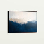 Abstract 670 Canvas Art 18" x 24" / 45 x 60 cm / Black