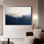 Abstract 670 Canvas Art 60 x 40 cm / Black