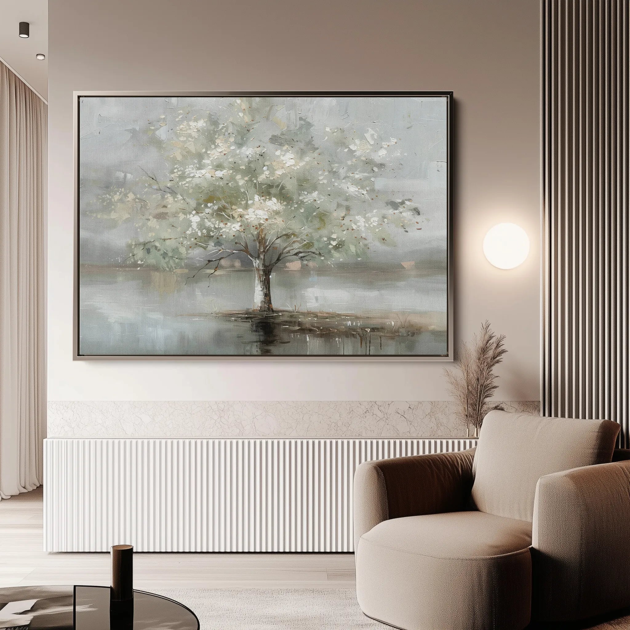 Floral 670 Canvas Art 18" x 24" / 45 x 60 cm / Black