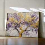 Floral 671 Canvas Art 18" x 24" / 45 x 60 cm / Black