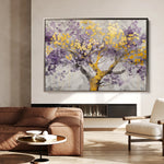 Floral 671 Canvas Art 18" x 24" / 45 x 60 cm / Black