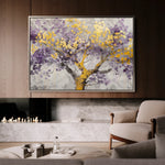 Floral 671 Canvas Art 18" x 24" / 45 x 60 cm / Black