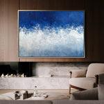 Abstract 672 Canvas Art 18" x 24" / 45 x 60 cm / Black