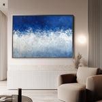 Abstract 672 Canvas Art 18" x 24" / 45 x 60 cm / Black