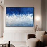 Abstract 672 Canvas Art 18" x 24" / 45 x 60 cm / Black
