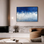 Abstract 672 Canvas Art 18" x 24" / 45 x 60 cm / Black