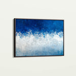 Abstract 672 Canvas Art 18" x 24" / 45 x 60 cm / Black