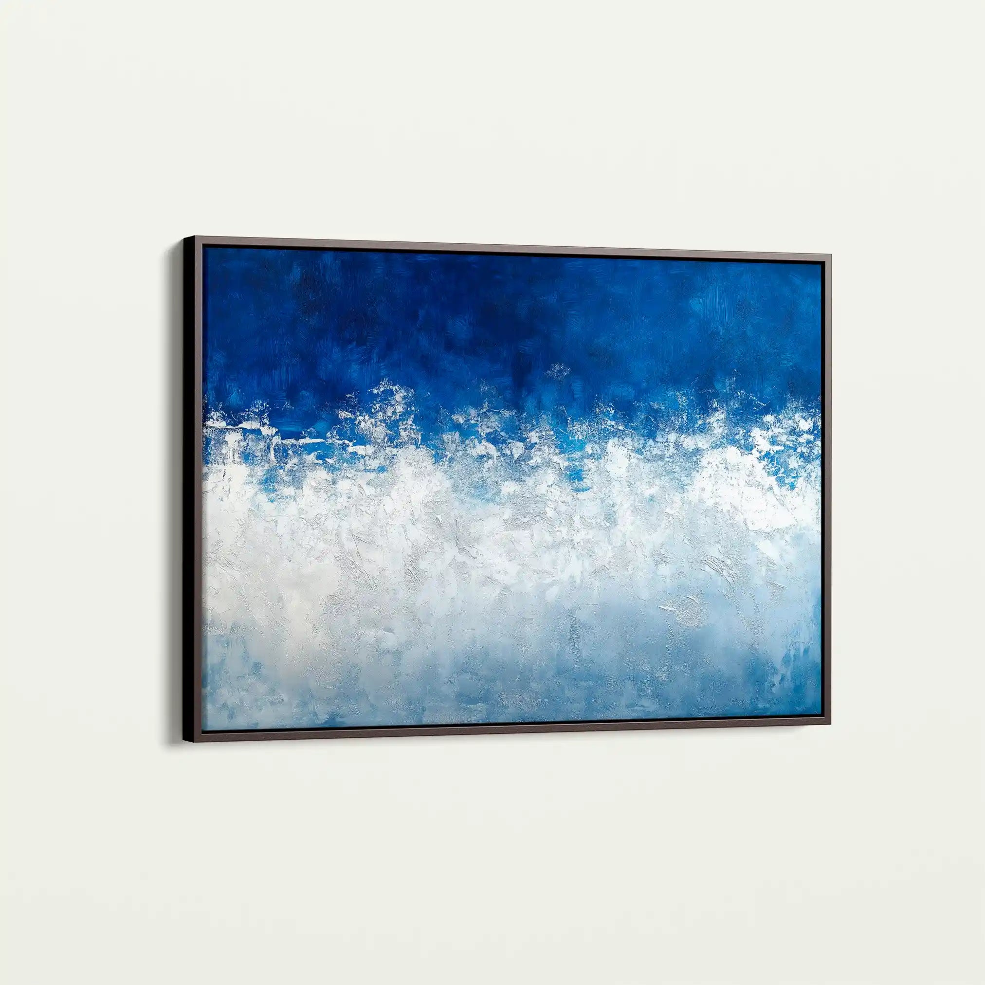 Abstract 672 Canvas Art 60 x 40 cm / Black