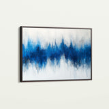 Abstract 673 Canvas Art 18" x 24" / 45 x 60 cm / Black