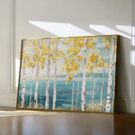 Floral 674 Canvas Art 60 x 40 cm / Black