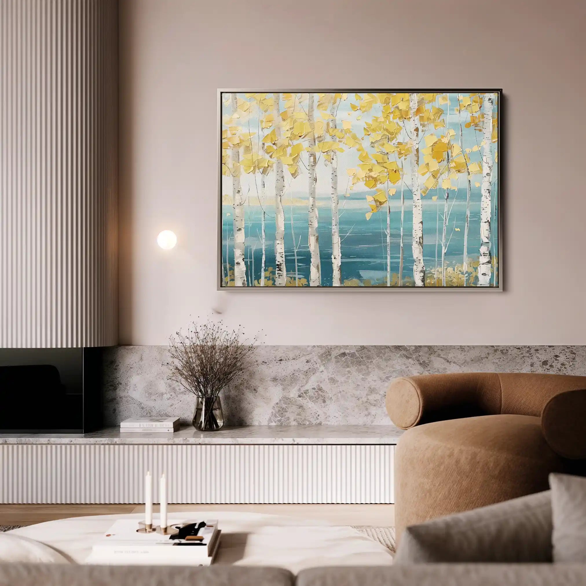 Floral 674 Canvas Art 60 x 40 cm / Black