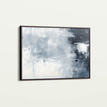 Abstract 675 Canvas Art 18" x 24" / 45 x 60 cm / Black